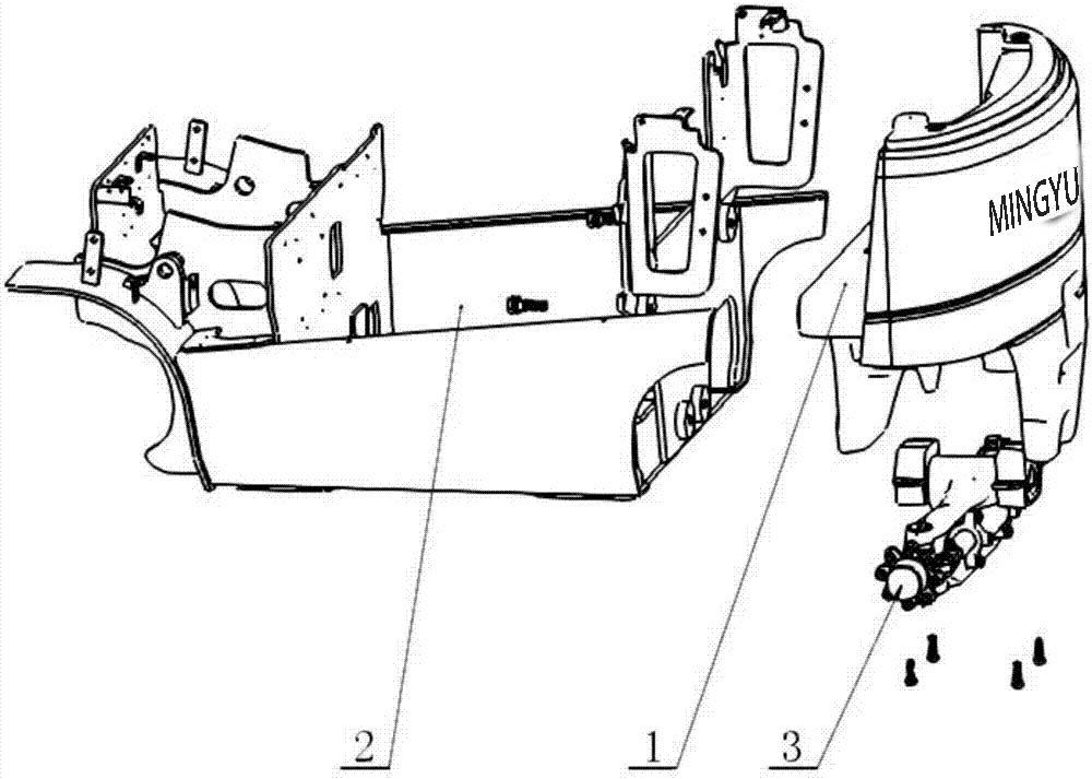 What is the counterweight of the forklift to hold?