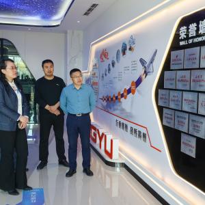 Shandong Provincial Party school leaders visited Mingyu Heavy Industry research guidance