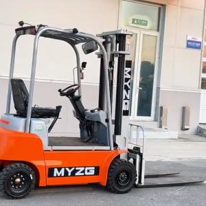 what happens with electric forklift gets stuck in dirt？